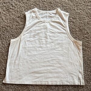 Lululemon Classic White Tank Top